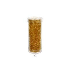 Klaasist ümmargused toruhelmed 6/0 RainBow® plasttorus 25 g, värv 2C hind ja info | Ehete valmistamine, helmestamine | kaup24.ee