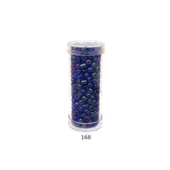 Klaasist ümmargused toruhelmed 6/0 RainBow® plasttorus 25 g, värv 168 hind ja info | Ehete valmistamine, helmestamine | kaup24.ee