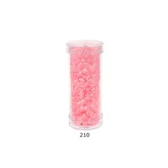 Klaasist ümmargused toruhelmed 6/0 RainBow® plasttorus 25 g, värv 210 hind ja info | Ehete valmistamine, helmestamine | kaup24.ee