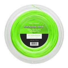 Tennisereketi stringid Signum Pro X-PERIENCE 200m, 1.18mm hind ja info | Välitennise tooted | kaup24.ee