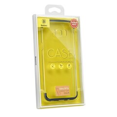 Baseus Wing Case Impact Plastic Case for Samsung G955 Galaxy S8 Plus Transparent - Blue hind ja info | Telefoni kaaned, ümbrised | kaup24.ee