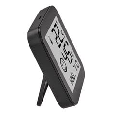 Digitaalne termohüdromeeter 30.5054, must цена и информация | Метеорологические станции, термометры | kaup24.ee