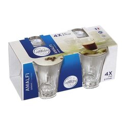 Klaaside komplekt Duralex Amalfi, 70 ml, 4-osaline hind ja info | Klaasid, tassid ja kannud | kaup24.ee