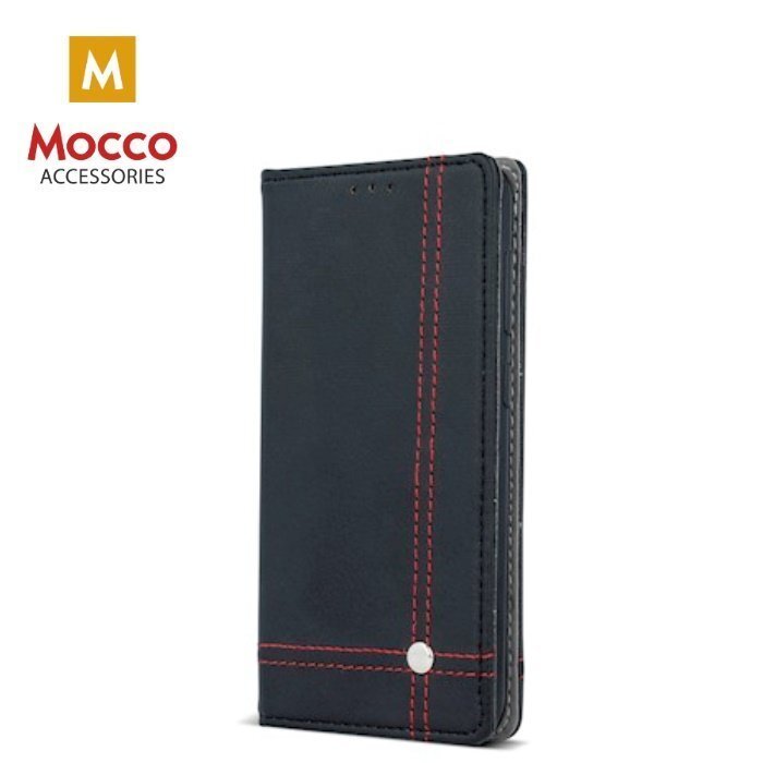 Mocco Smart Focus Book Case For LG K10 (2017) X400 / M250N Black / Red цена и информация | Telefoni kaaned, ümbrised | kaup24.ee
