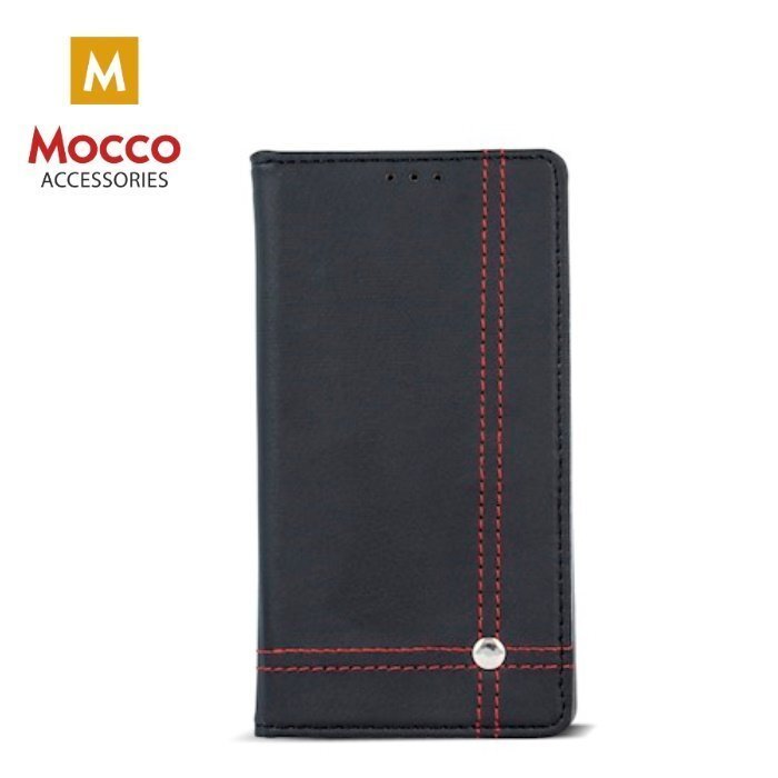 Mocco Smart Focus Book Case For LG K10 (2017) X400 / M250N Black / Red цена и информация | Telefoni kaaned, ümbrised | kaup24.ee