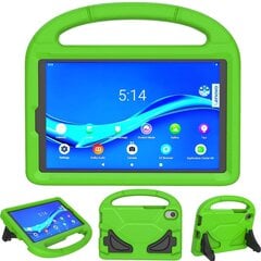 Чехол Shockproof Kids для Samsung X200/X205 Tab A8 10.5 2021, зелёный цена и информация | Чехлы для планшетов и электронных книг | kaup24.ee