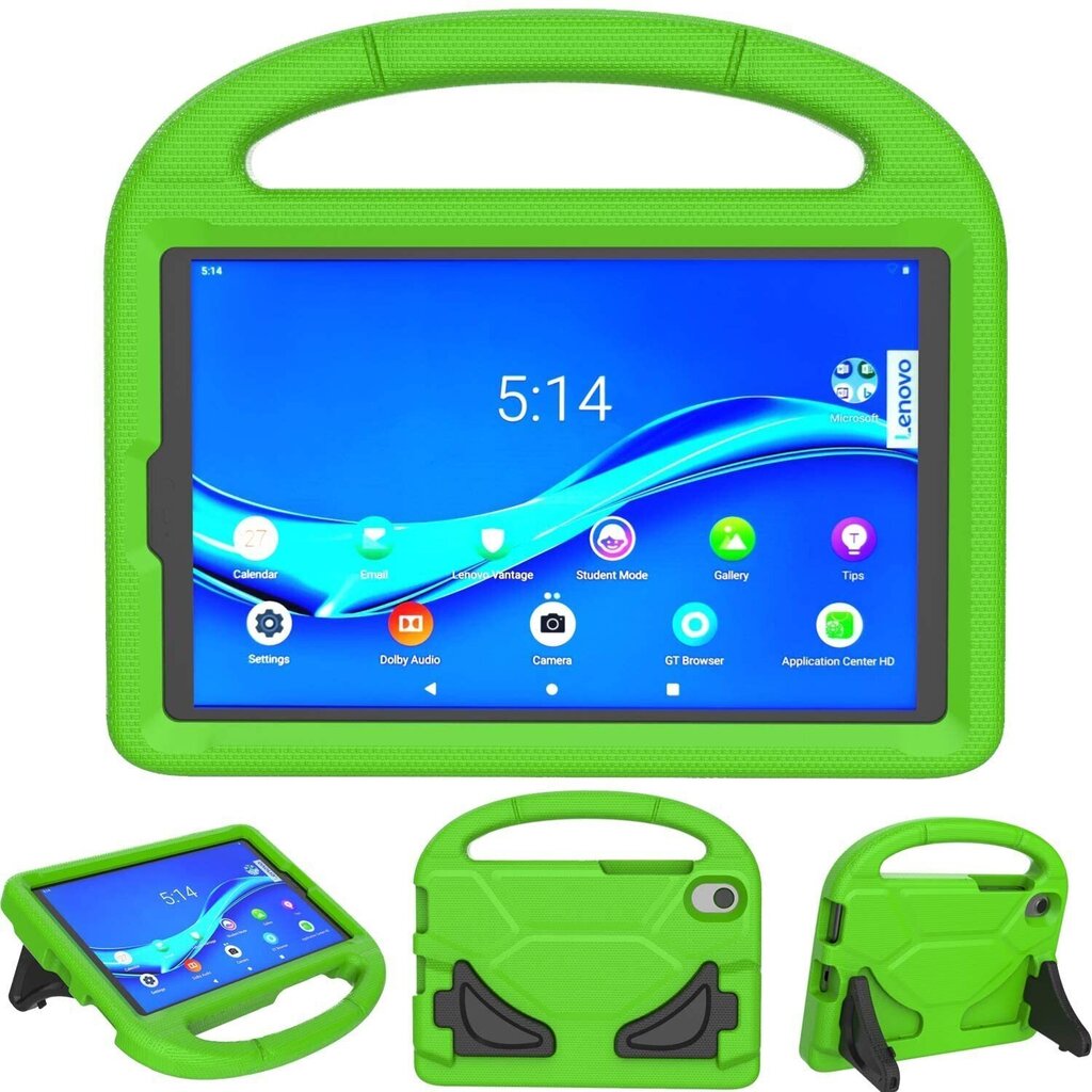 Telefoniümbris Shockproof Kids Samsung X200/X205 Tab A8 10.5 2021 roheline цена и информация | Tahvelarvuti kaaned ja kotid | kaup24.ee