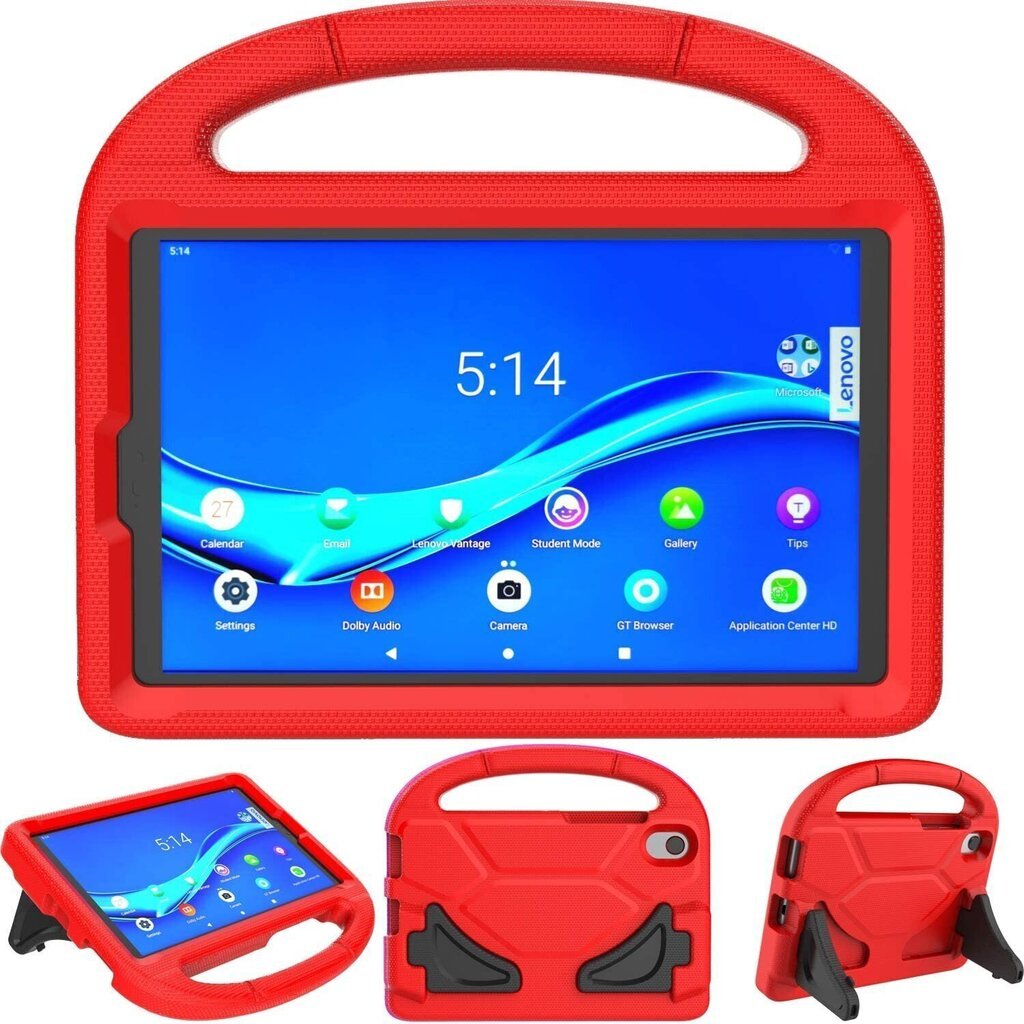 Telefoniümbris Shockproof Kids Samsung X200/X205 Tab A8 10.5 2021 punane цена и информация | Tahvelarvuti kaaned ja kotid | kaup24.ee