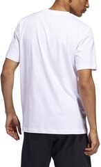 Adidas T-Särgid Univ Bos White HC6911 HC6911/3XL цена и информация | Мужские футболки | kaup24.ee
