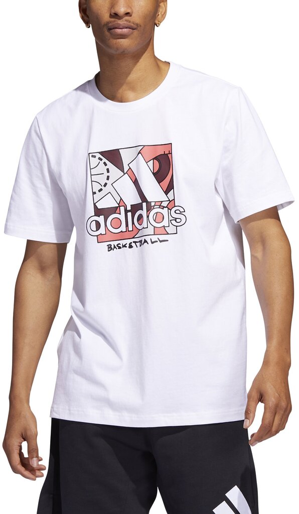 Adidas T-Särgid Univ Bos White HC6911 HC6911/3XL hind ja info | Meeste T-särgid | kaup24.ee