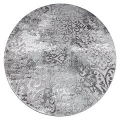 Современный круглый винтажный ковёр Mefe 8724, серый цена и информация | Ковры | kaup24.ee
