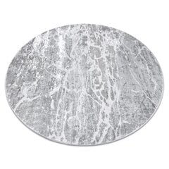 Современный круглый ковёр Mefe 6182, серый цена и информация | Ковры | kaup24.ee