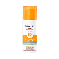 Näokreem rasusele nahale Eucerin Sun Oil Control SPF50+ 50 ml hind ja info | Päikesekreemid | kaup24.ee