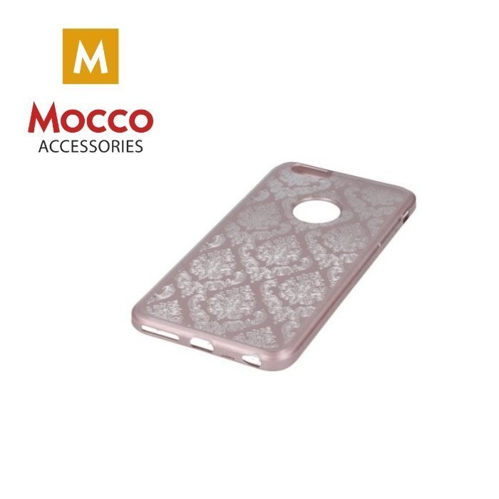 Mocco Ornament Back Case Silicone Case for Samsung J330 Galaxy J3 (2017) Rose Gold hind ja info | Telefoni kaaned, ümbrised | kaup24.ee