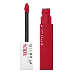 Губная помада Superstay Matte Ink Maybelline Nº 325 Shot Caller (5 мл) цена и информация | Помады, бальзамы, блеск для губ | kaup24.ee