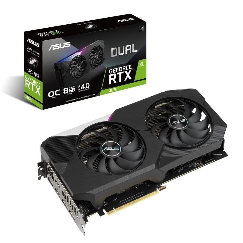 Asus GeForce RTX 3070 hind ja info | Videokaardid (GPU) | kaup24.ee