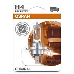 Галогенная лампа OSRAM H4 ORIGINAL LINE 4050300925868  цена и информация | Автомобильная ксеноновая лампа D2R 6000К (Китай) | kaup24.ee