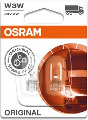 Автомобильные лампы Osram 02B 3W 24V W2.1X9,5D цена и информация | Автомобильные лампочки | kaup24.ee