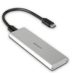Lindy /43332, USB3.2/SSD цена и информация | Адаптеры и USB-hub | kaup24.ee