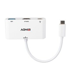 I/O Lindy 43340, USB-C/HDMI hind ja info | USB jagajad, adapterid | kaup24.ee