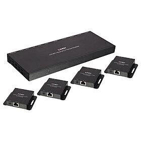 Lindy CAT6/38155, HDMI, 50m цена и информация | USB jagajad, adapterid | kaup24.ee