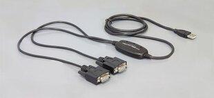 Delock 61886, USB-A/DB9, 1.5 м цена и информация | Кабели и провода | kaup24.ee