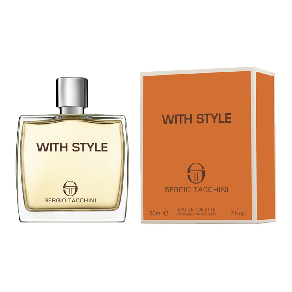 Tualettvesi Sergio Tacchini With Style EDT meestele 50 ml цена и информация | Naiste parfüümid | kaup24.ee