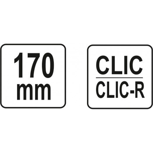 Tangid voolikuklambritele ja klambritele R tüüpi Yato YT-06475, 170 mm hind ja info | Käsitööriistad | kaup24.ee