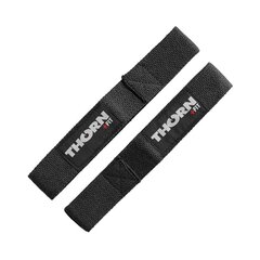 Ремешок на запястье Thorn + Fit LIFTING STRAPS BLACK цена и информация | Гантели, гири, штанги | kaup24.ee