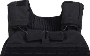 Утяжеленный жилет Thorn + Fit TACTIC Vest, без пластин, черный цена и информация | Гантели, гири, штанги | kaup24.ee