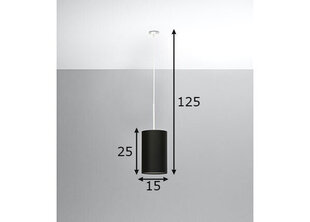 Светильник Sollux Otto 15 цена и информация | Потолочный светильник, 38 x 38 x 24 см | kaup24.ee