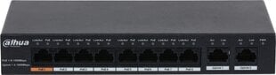 Switch|DAHUA|PFS3010-8GT-96|Desktop/pedestal|Rack|8x10Base-T / 100Base-TX / 1000Base-T|PoE ports 8|96 Watts|DH-PFS3010-8GT-96-V2 цена и информация | Коммутаторы (Switch) | kaup24.ee