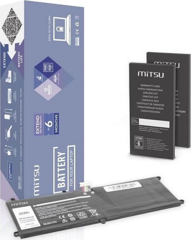 Mitsu BC/DE-5175 hind ja info | Sülearvuti akud | kaup24.ee