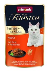 Влажный корм для кошек со вкусом утки Animonda Vom Feinsten Duck, 85 г цена и информация | Кошачьи консервы | kaup24.ee