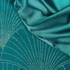 Скатерть-дорожка Blink Dark Turquoise цена и информация | Скатерти, салфетки | kaup24.ee