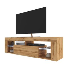 TV-laud Selsey Bianko LED, pruun hind ja info | TV alused | kaup24.ee