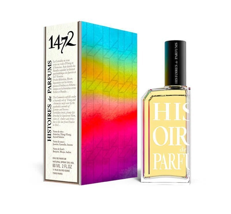 Parfüümvesi Histoires de Parfums 1472 EDP naistele ja meestele, 60 ml цена и информация | Naiste parfüümid | kaup24.ee