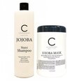 Juuksešampooni ja maski komplekt Cosmofarma Jojoba, 1000+1000 ml