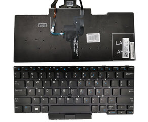 Dell Latitude: E5450, E5470, E5480 valgustuse ja „trackpoint“ süsteemiga цена и информация | Клавиатуры | kaup24.ee