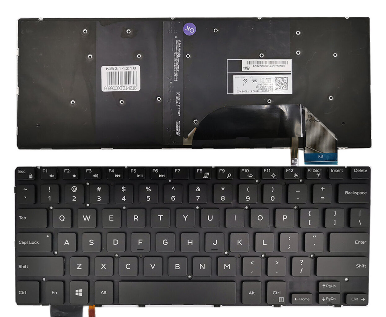 Dell Inspiron: 15 7558, 7568, XPS 15 9550, 9560 valgustusega цена и информация | Komponentide tarvikud | kaup24.ee