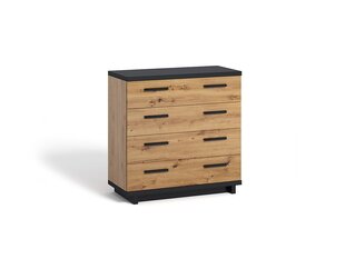 Kummut BSL Concept Ines, 90x40x90 cm, pruun цена и информация | Комоды | kaup24.ee