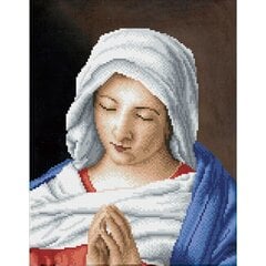 Teemantmosaiik The virgin in prayer 35x45 cm цена и информация | Алмазная мозаика | kaup24.ee