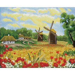 Алмазная мозаика Windmill days 42x52 см цена и информация | Алмазная мозаика | kaup24.ee