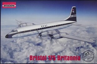 Liimitav mudel Roden 312 Bristol 175 Britannia 1/144 hind ja info | Liimitavad mudelid | kaup24.ee