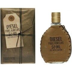 <p>Позвольте <strong>100% оригинальным Мужская парфюмерия Fuel For Life Men Diesel (50 ml) EDT</strong> удивить вас и создайте неповторимый образ, используя эти эксклюзивные <strong>мужские духи </strong>с уникальным, индивидуальным ароматом. Откройте для себя <strong>100% оригинальные продукты Diesel</strong>!</p><br /><ul><li>Мощность: 50 ml</li><li>Тип: <ul><li>EDT (Eau de Toilette)</li><li>edt</li></ul></li><li>Название аромата: Fuel For Life Men</li></ul> цена и информация | Мужские духи | kaup24.ee