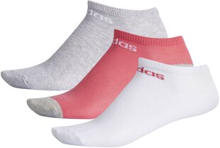 Sokid Adidas Neo Bs No Show 3PP Grey Pink White цена и информация | Мужские носки | kaup24.ee