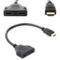 HDMI jaotur 2 in 1 väljund цена и информация | USB jagajad, adapterid | kaup24.ee