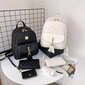 Naiste kottide komplekt - seljakott, sularaha rahakott, kaartide rahakott цена и информация | Naiste käekotid | kaup24.ee