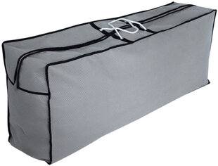 protective cover garden cushion 125 cm polyester grey - hind ja info | Toolipadjad ja -katted | kaup24.ee