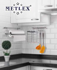 METLEX MX-4540 hõbe 10-elemendiliste kööginagide jaoks цена и информация | Столовые и кухонные приборы | kaup24.ee